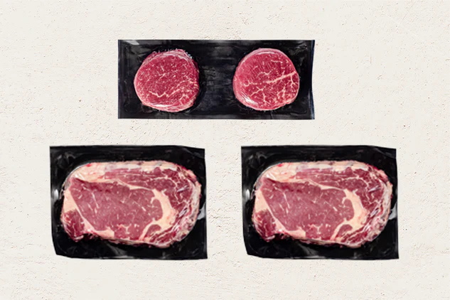 Buy 2 Thick Cut Ribeye, get Free Filet Mignons
